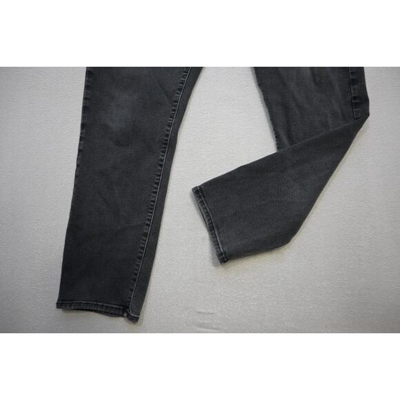 Lucky Brand 410 Athletic Slim Fit Stretch Dark Gray Denim Jeans Mens Sz 36 x 32 - Picture 3 of 9